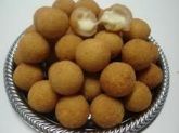 Bolinhos de queijo/pizza/carne